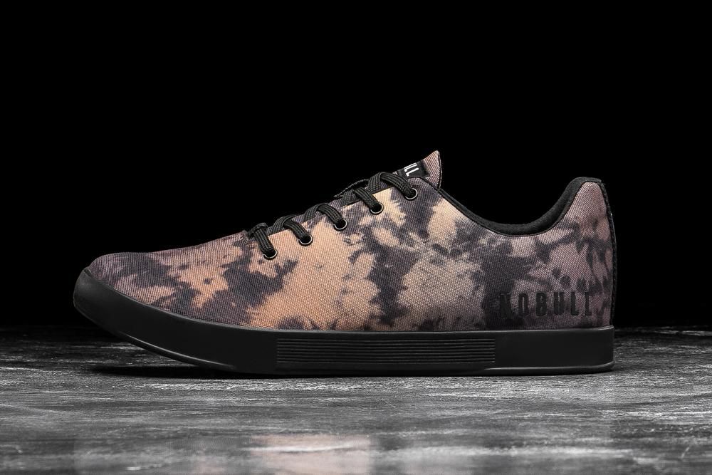 NOBULL Patike Za Trening Muške - Nobull Canvas Kaki Boja Tie-Dye (154973-ZJR)